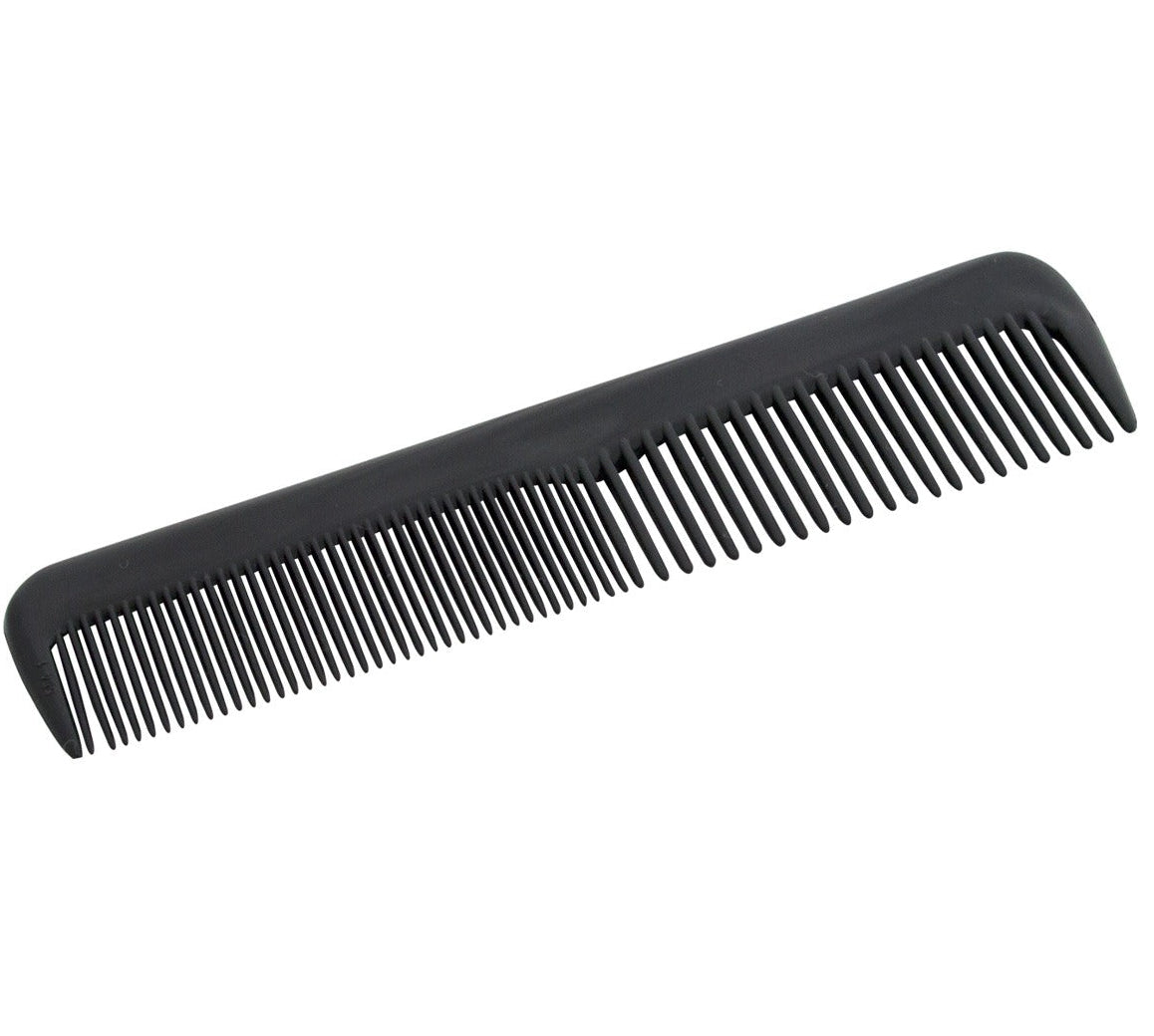 Peine Plastico Negro Indv