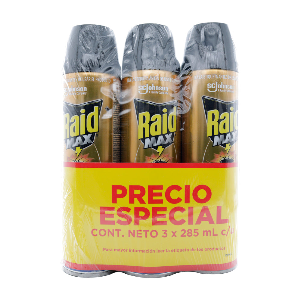 3 Raid Max 285 ML