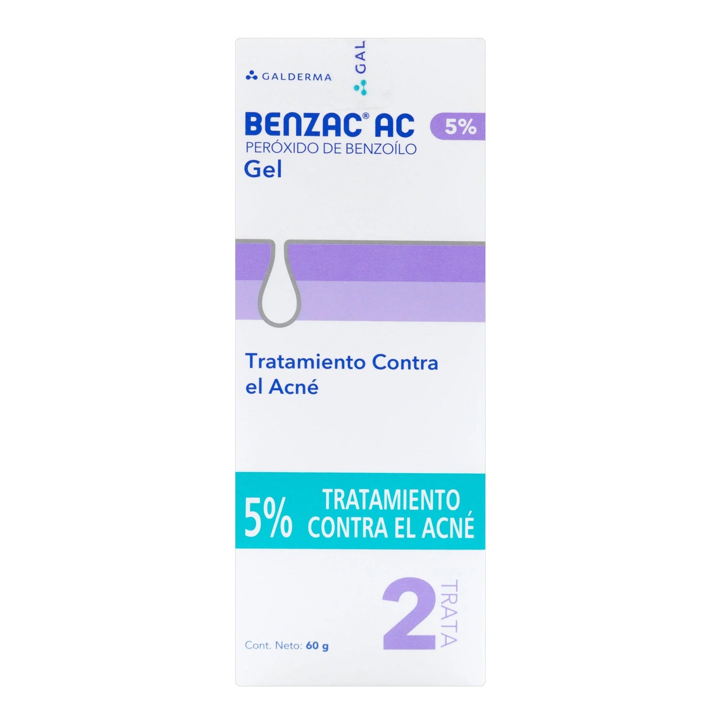 Benzac Ac 5% 60 gr Gel(3%+) (pae)