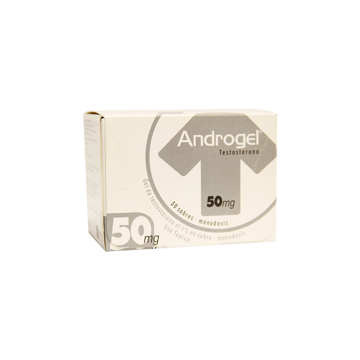 Androgel 1% 50 mg Gel 30 Sbs (a)(pae)
