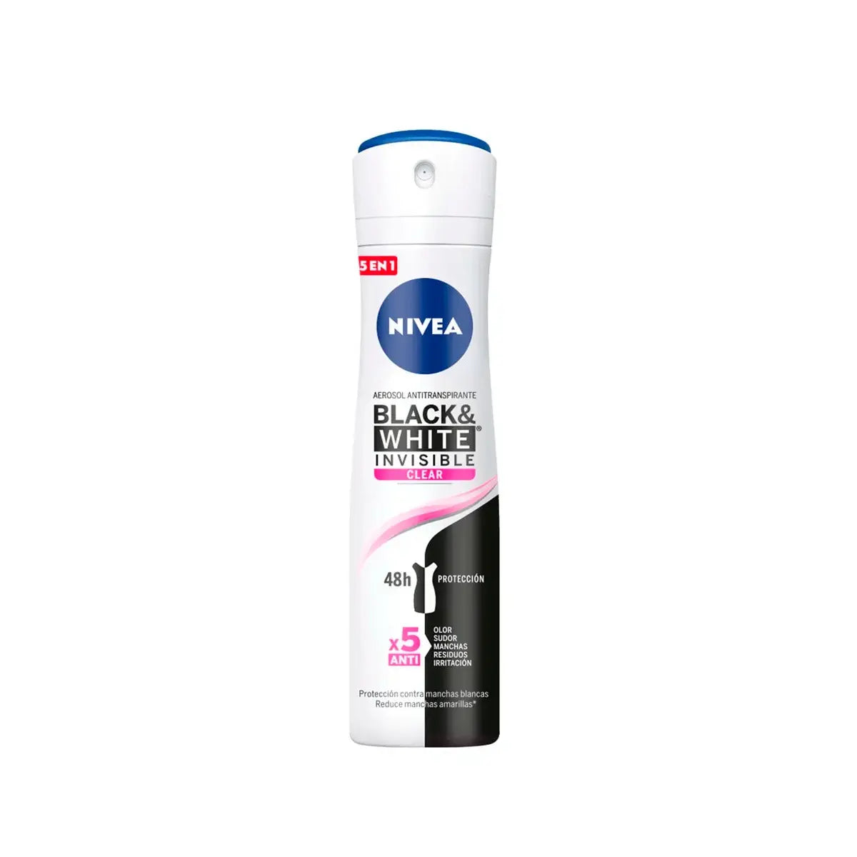 Desodorante nivea Spray Black & White 150 ml M
