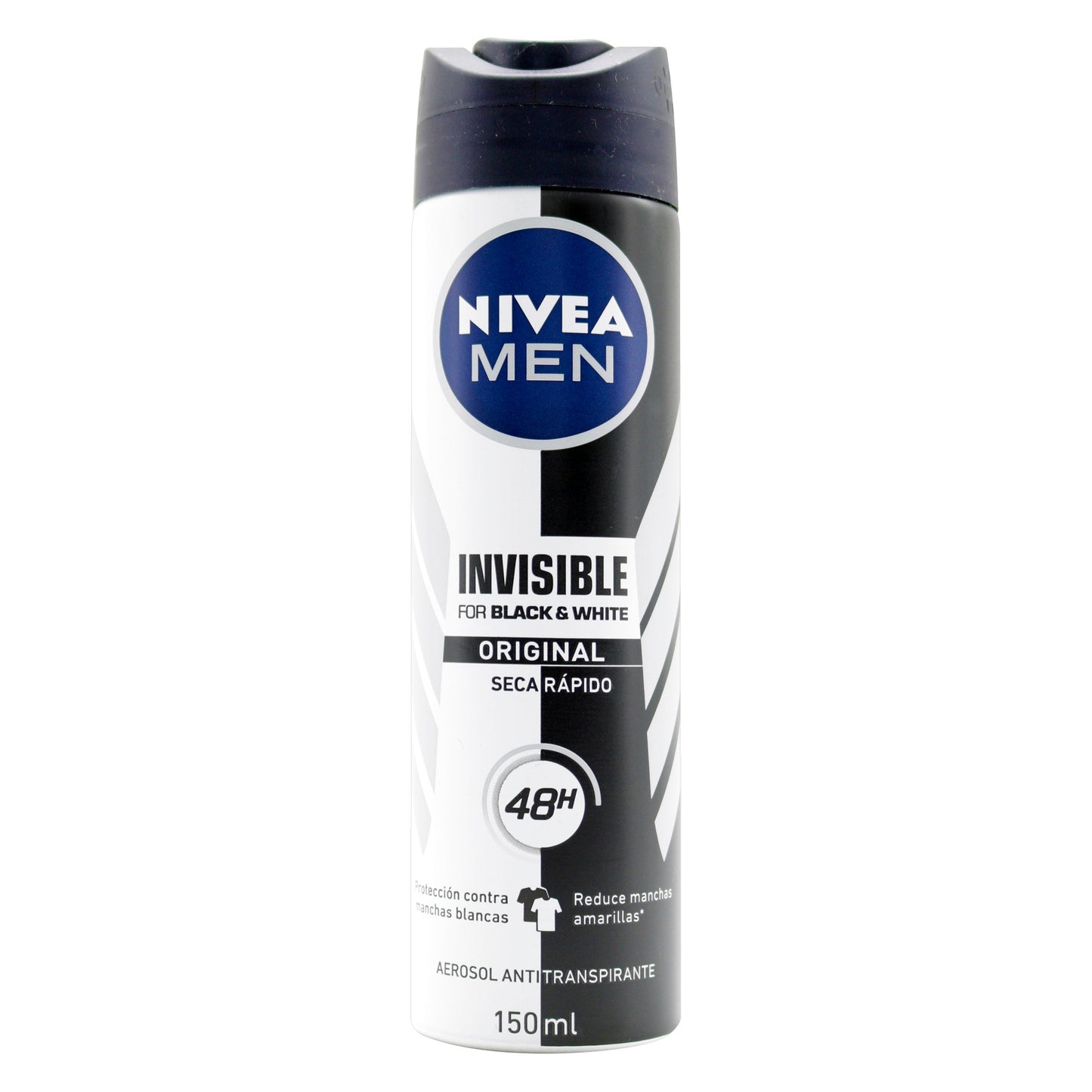Desodorante nivea Spray Black & White 150 ml H