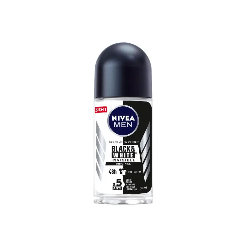 Desodorante nivea Rol.inv.black & White 50 ml H