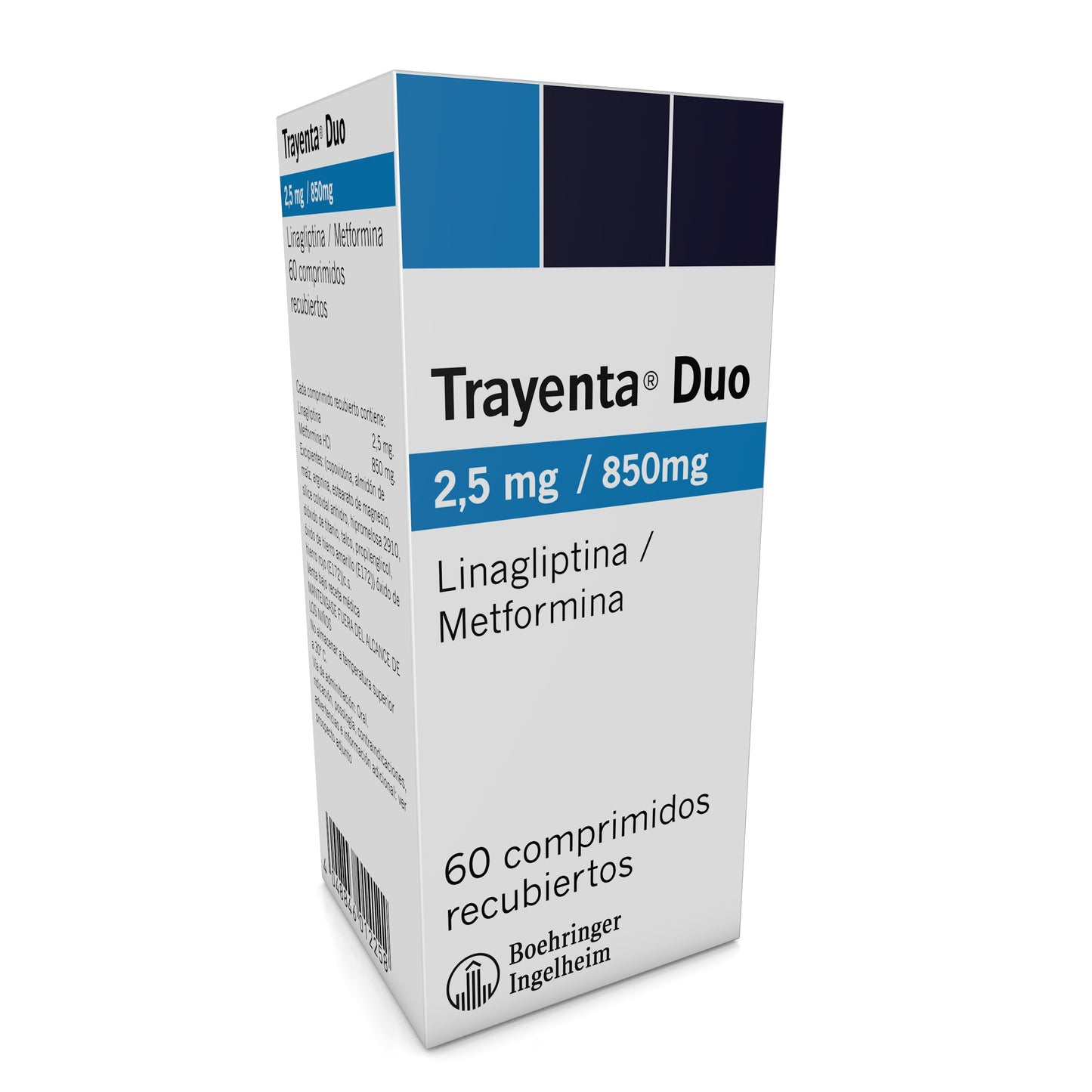 Trayenta Duo 2.5 mg/ 850 mg 60 Tabletas