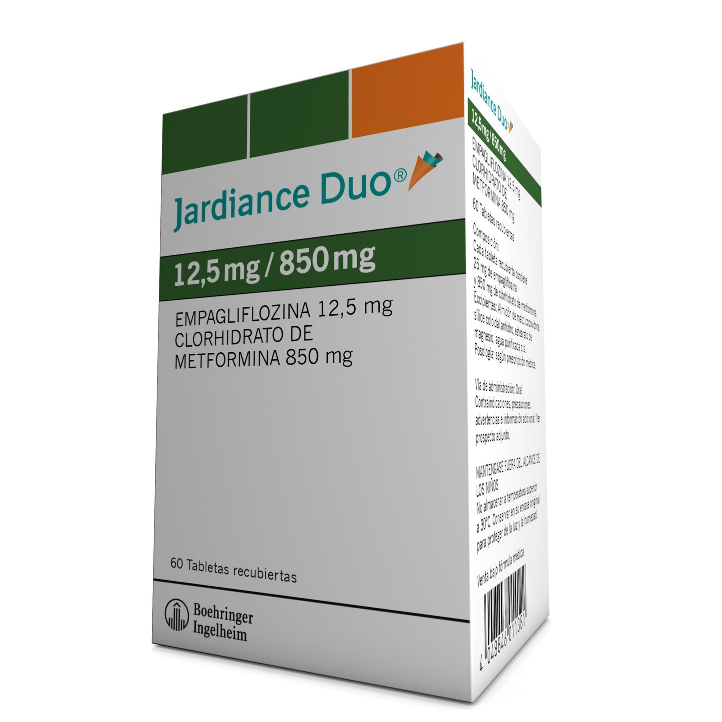 JarabeDIANCE Duo 12.5/850mg 60 Tbs (a)(pae)