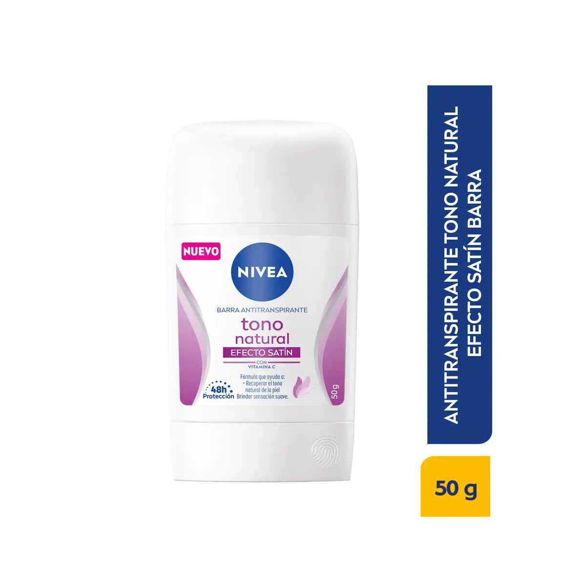 Desodorante nivea Barra Aclarado Satin 50 gr M