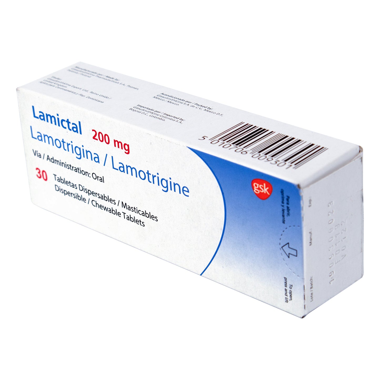 Lamictal Dispers.200 mg 30 Tbs (e346)(a)