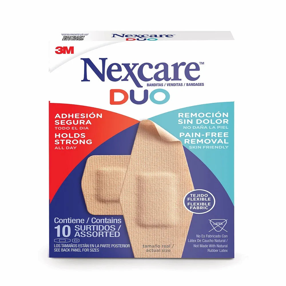 Banditas Nexcare Duo Surtidos 10 Unidades