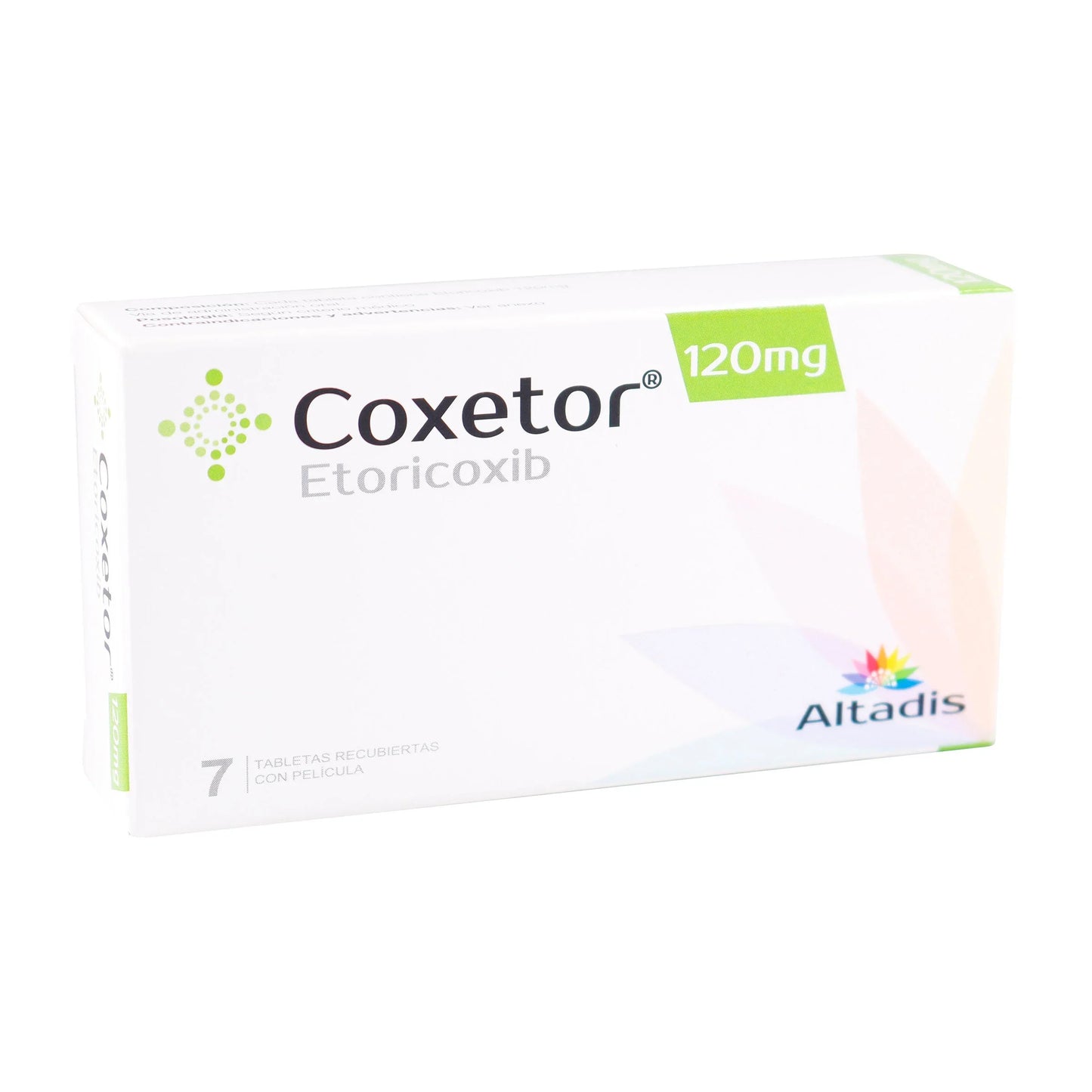 Coxetor 120 mg X 7 Tabletas