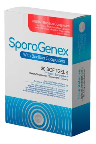 Sporogenex 30 Cápsula