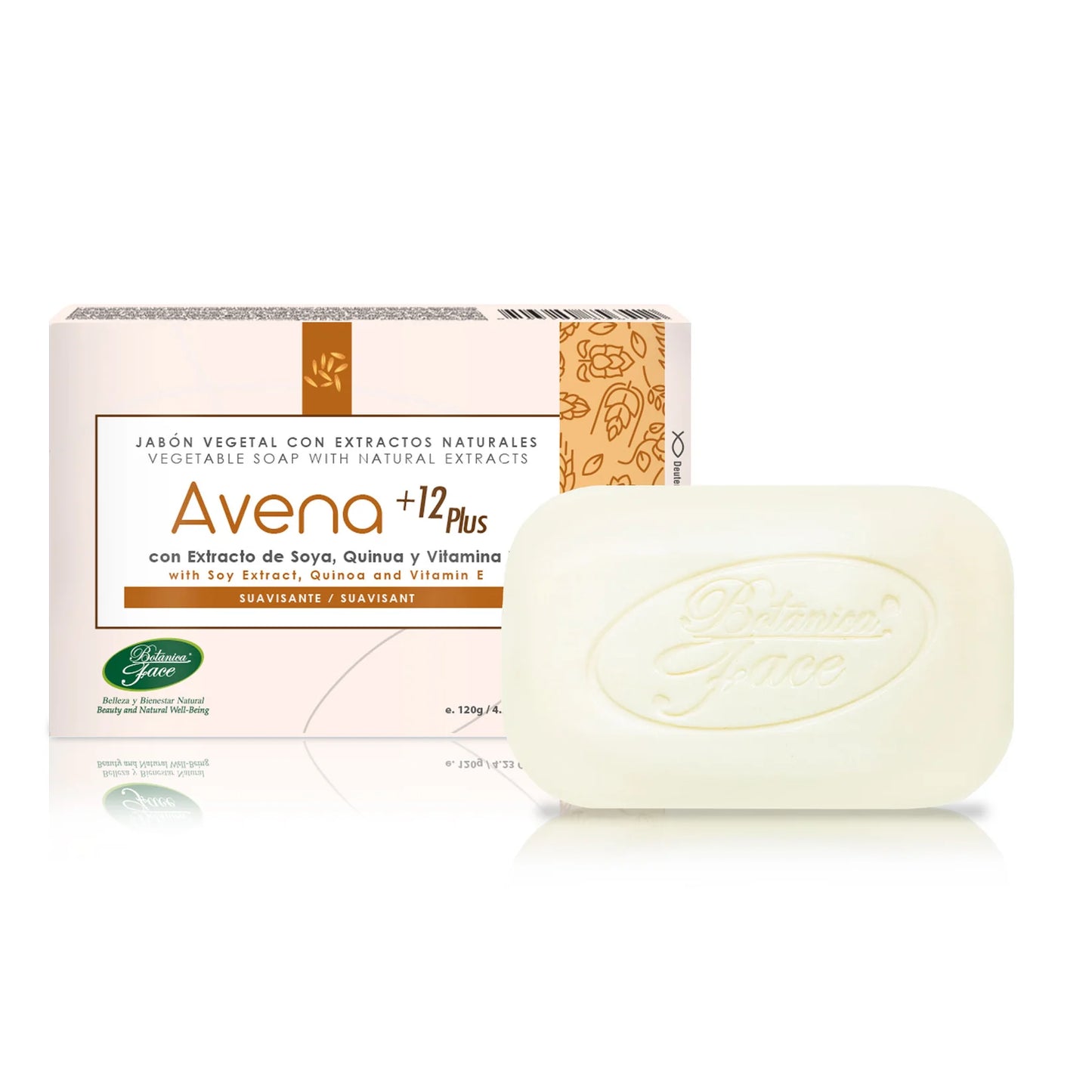 Jabón Avena + 12 Plus