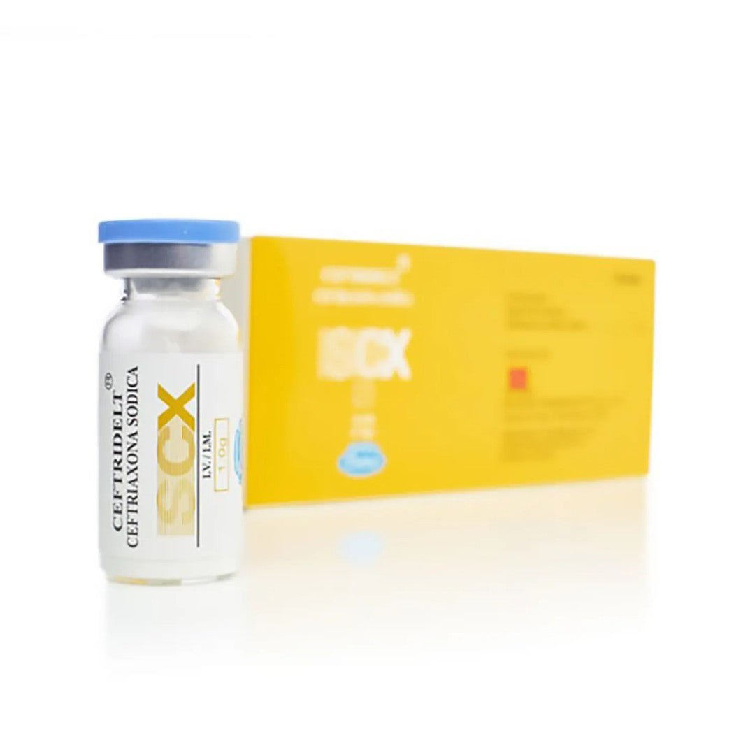 Ceftriaxona Ceftridelt 10 Ampolla