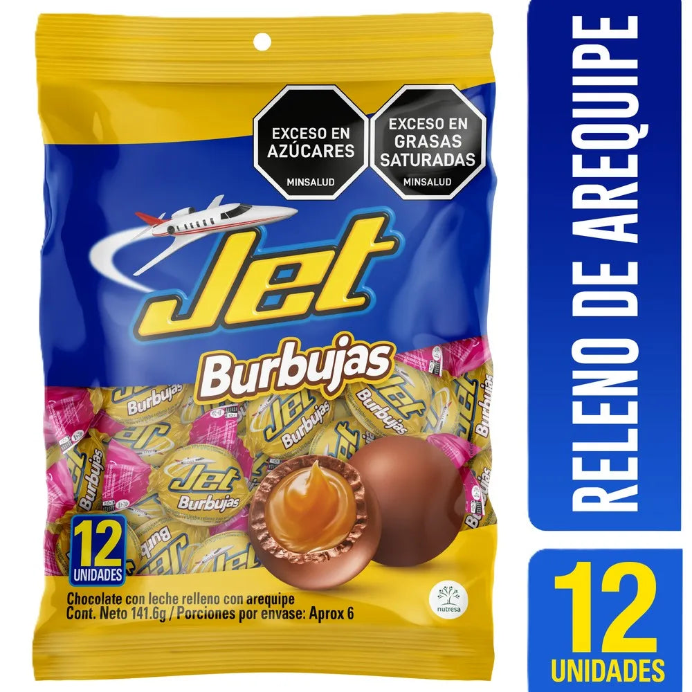 Burbujas Chocolate 12Und
