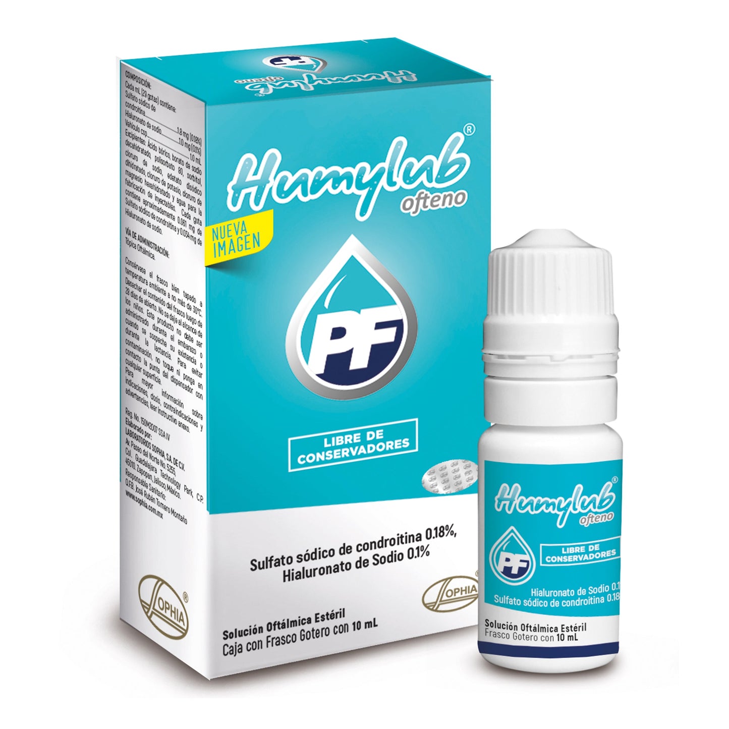 Humylub Ofteno Pf 10 ml