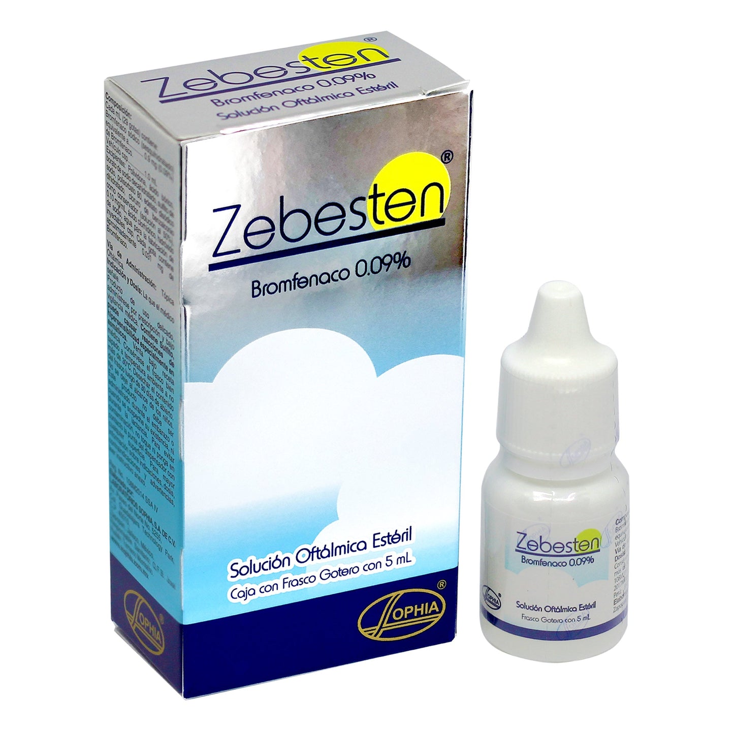 Zebesten Solución Oft. 5ml(3%+)(pae)
