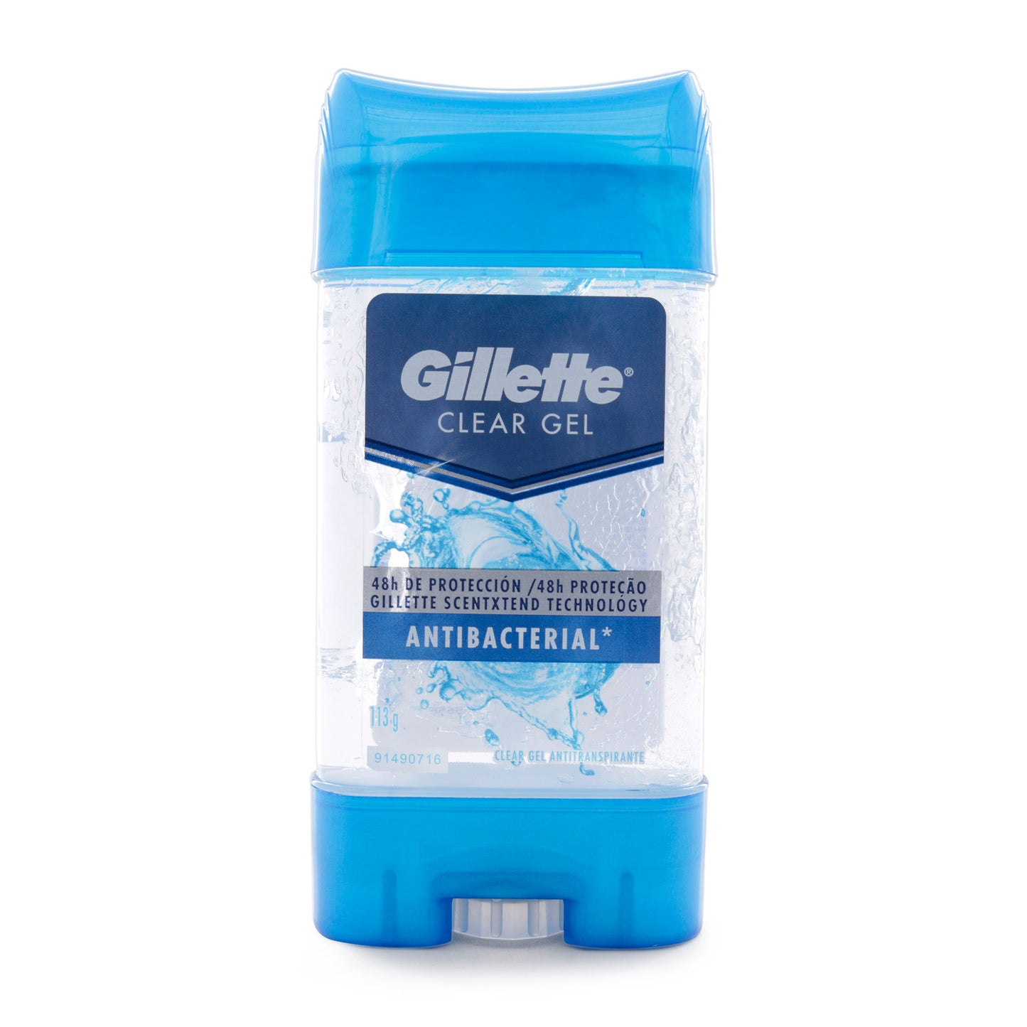 Desodorante Gillette Clear Gel Protección Antitranspirante 113 Gr