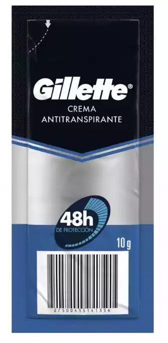 Gillette Crema Antitranspirante 10 Gramos