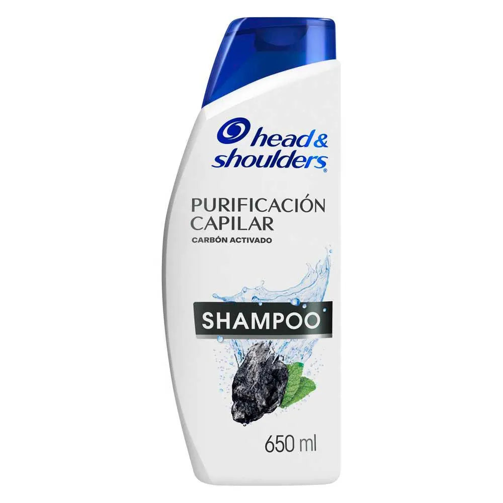Shampoohead-shoul Purif CápsulaI Carbon A.650ml