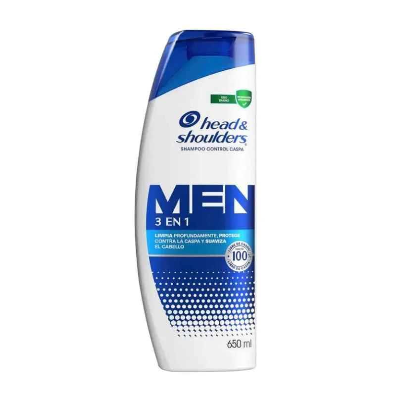 Shampoohead-shoulders Men 3 En 1 650 ml