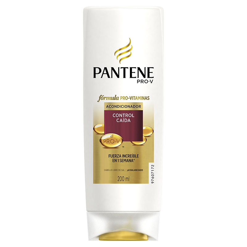 Acondicionador Pantene Activo Provitamina Control Caída 200 Mililitros
