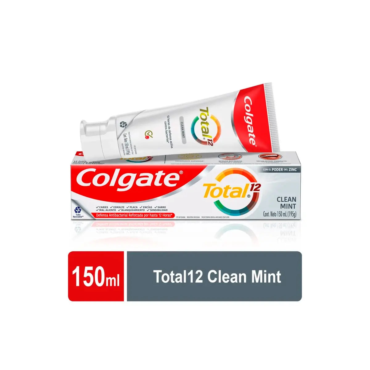 Crema.DEN.COLGATE Total 12 Hor.150 ml