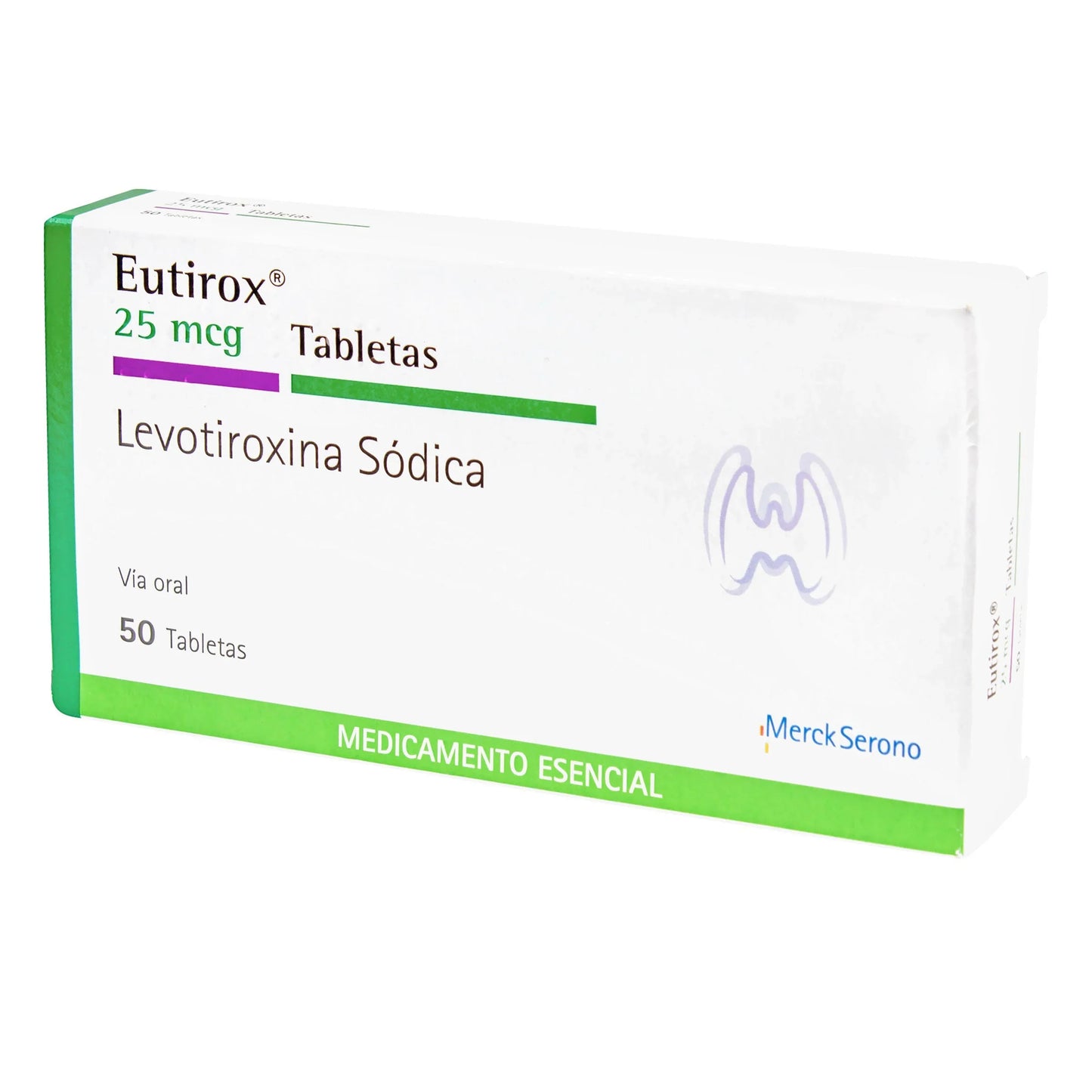 Eutirox 25 mcg 50 Tabletas