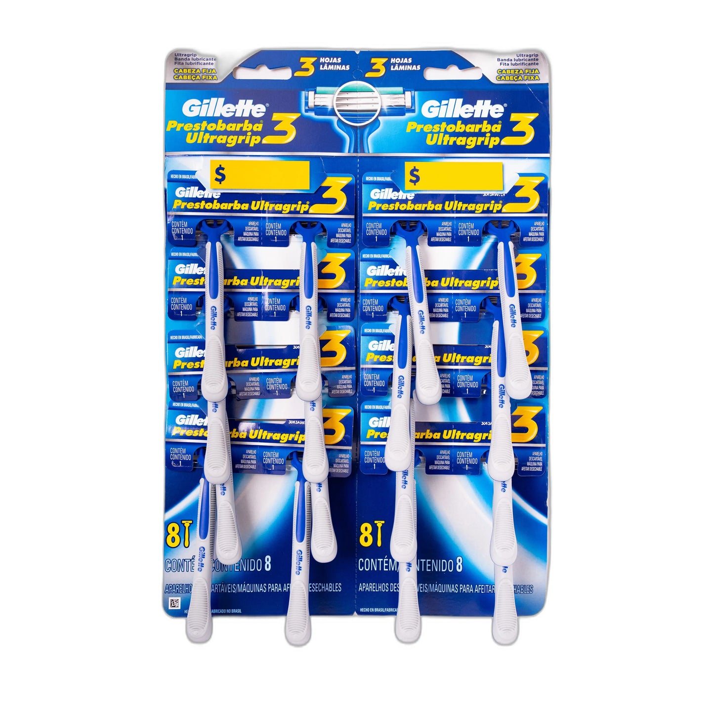 maquina-prestobarba-ultra-grip-3-hojas-16-unidades
