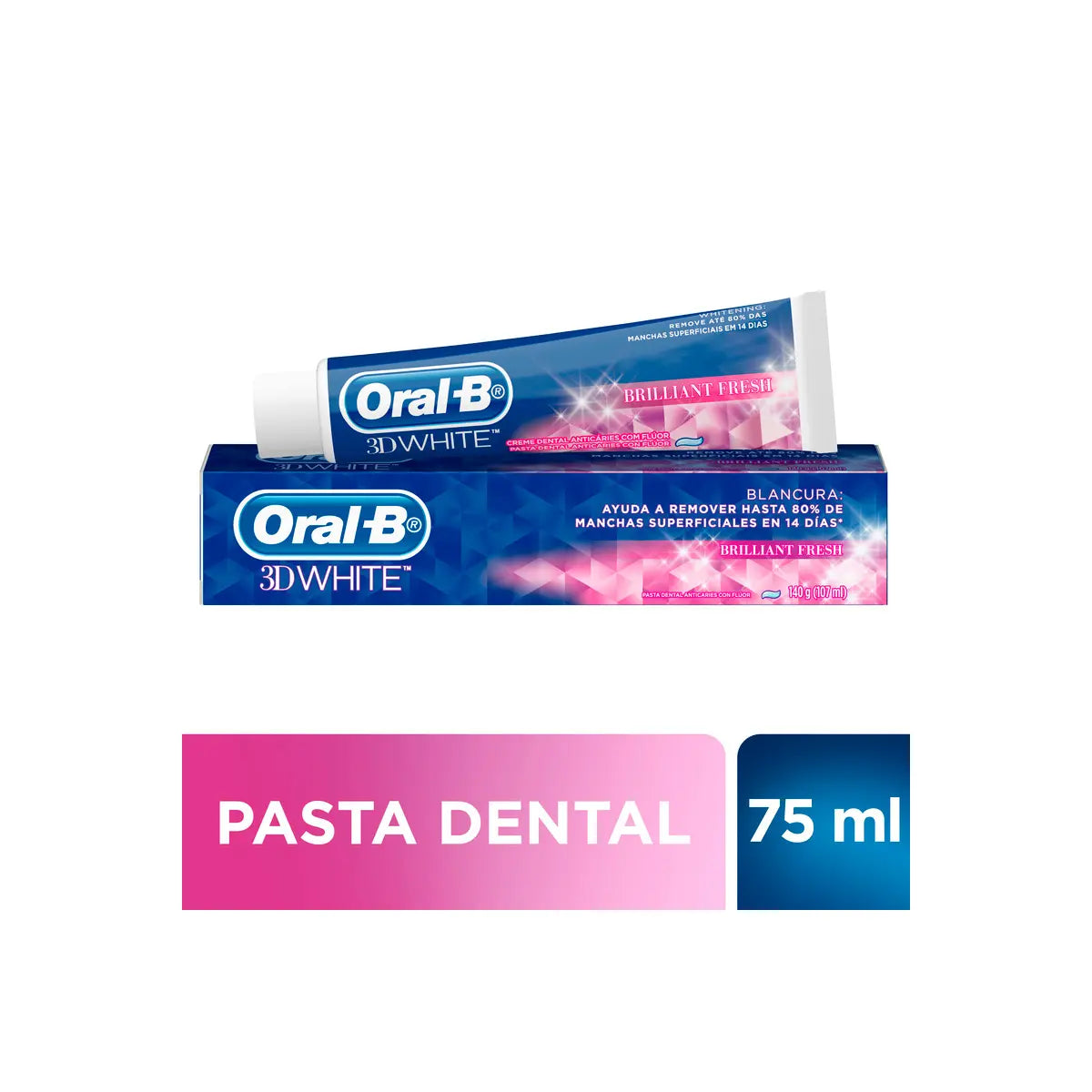 Crema.DEN.ORAL-B 3d White 75 ml