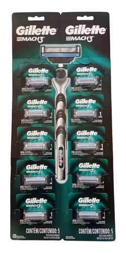 Repuesto gILLETTE Mach3 Ristra 10 Unidades