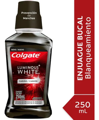 Enj.colgate Luminous White Carbon 250 ml