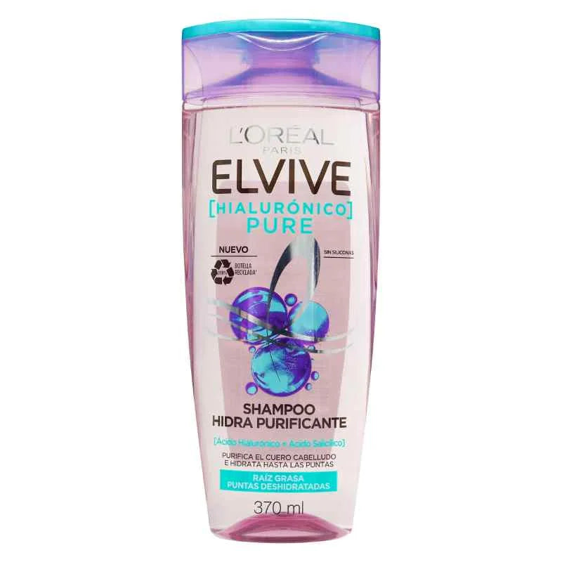 Shampooelvive Hidratante Hialuronico Pure 370 ml