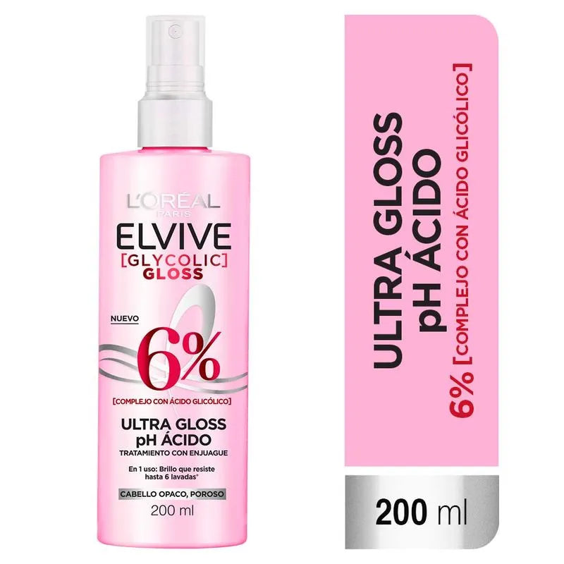 Tra. Elvive Ultra gLOSS gLYCOLIC 200ml