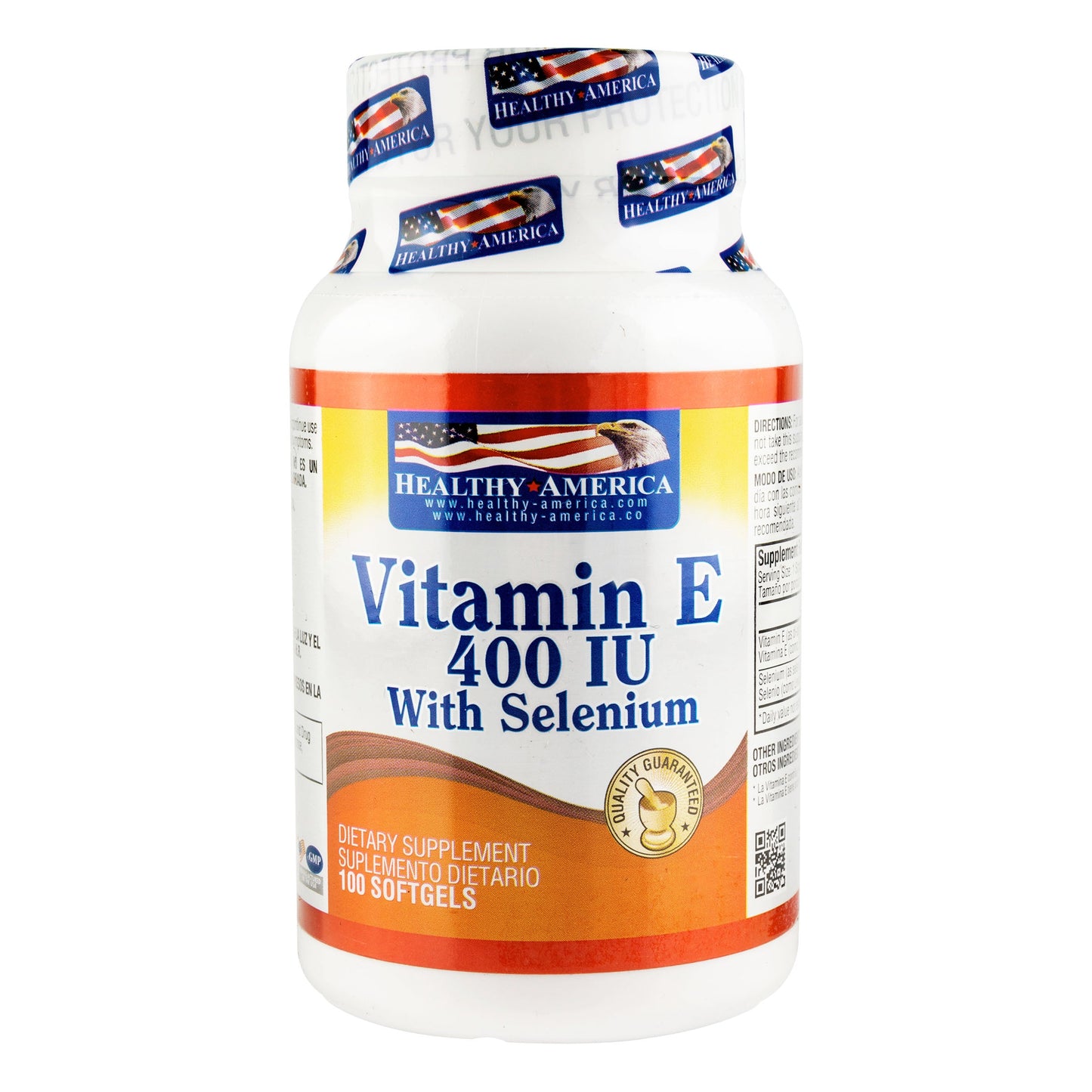VitaminaIN E Healthy 400 Iu 100 Softgels IV