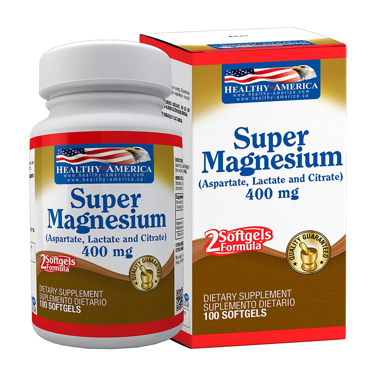 Super MagnesioIUM 400 mg 100 Softgels (2)
