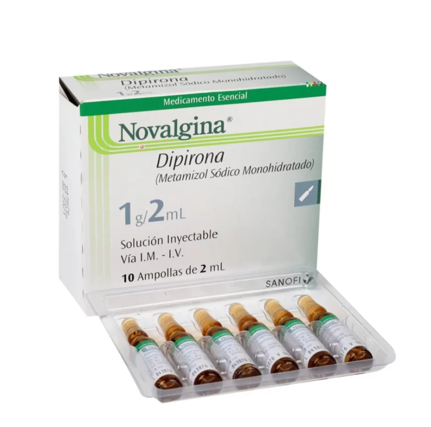 Novalgina 2 ml 10 Ampollas