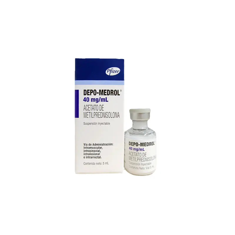 Depo Medrol 40 mg 1 ml Ampolla.(P)4449