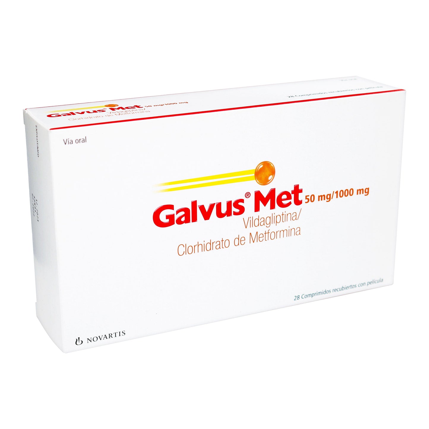 gALVUS Met 50 mg/1000 mg 28 Compuesto (2)