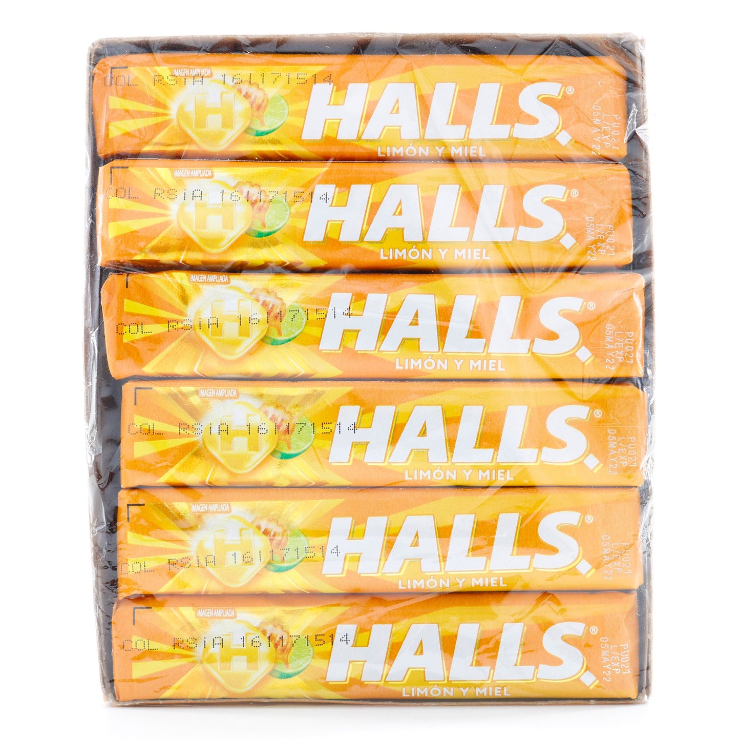 Halls Honey Lemon 12 Barras