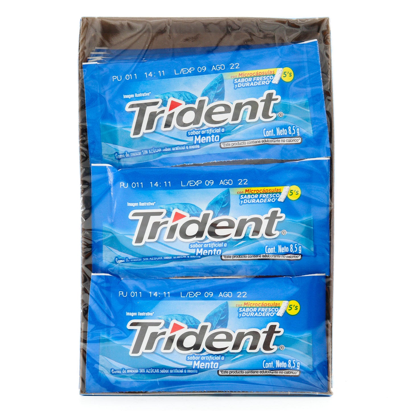 Trident 5s Menta Pos Display 18 Ud 8.5g
