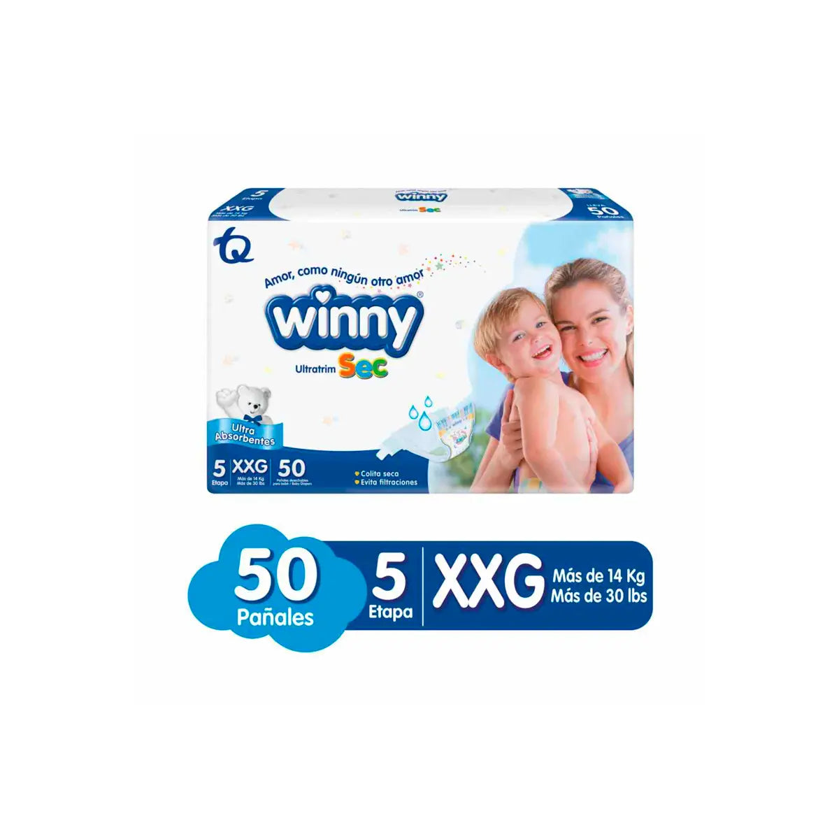 Winny Sec Et 5 Bolx 50 Uds