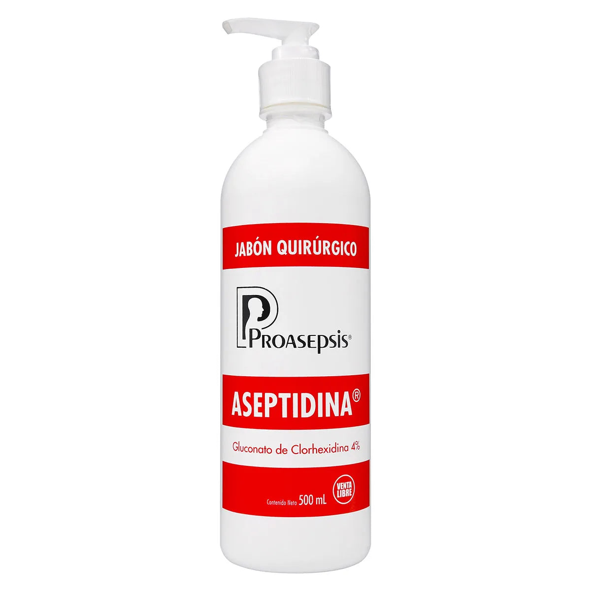 Aseptidina Jabón Quirur Clorhexidina 500ml