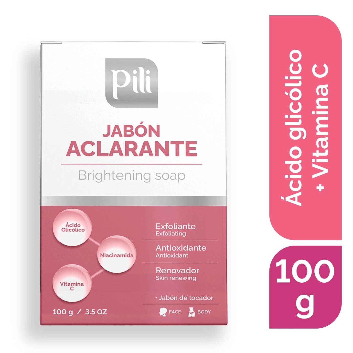 Jabón Aclarante Pili 100 gr
