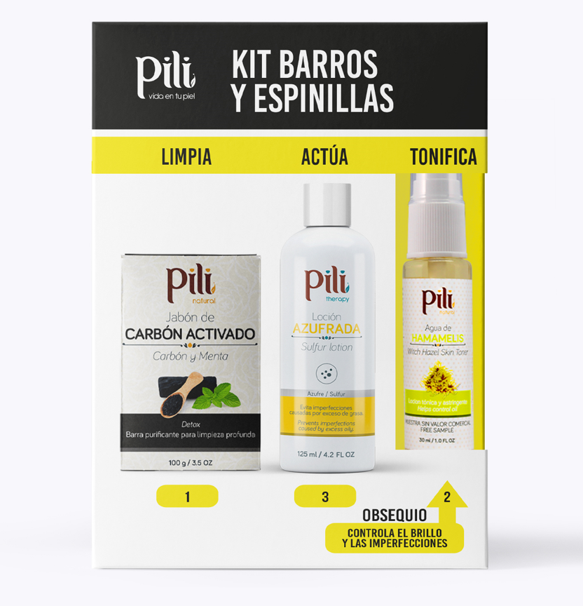 Kit Barros Y Espinillas