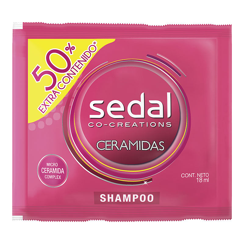 Champú Sedal Ceramidas Sobres 18 Mililitros 20 Sobres
