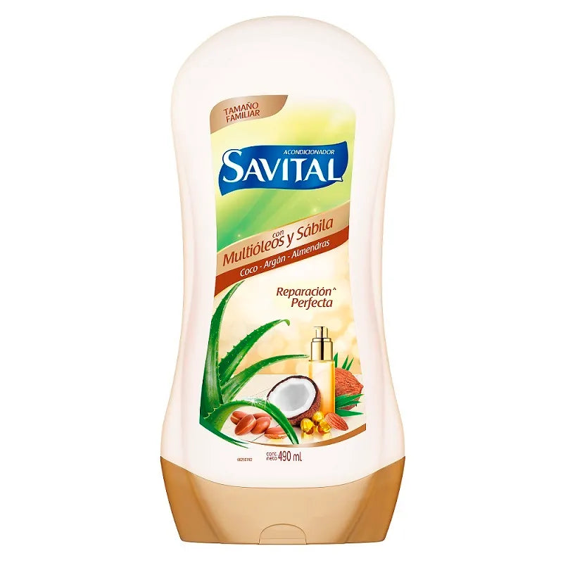 Acondicionador.SAVITAL Multioleos 490 ml