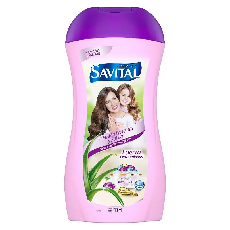 Champú Savital Fusión Proteínas 510 Mililitros
