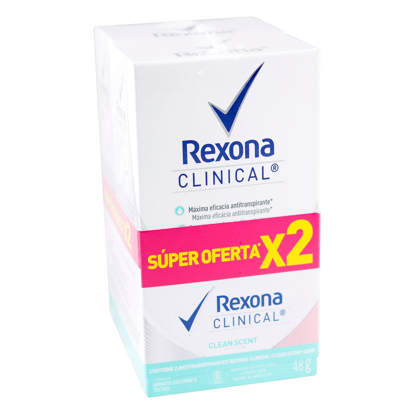 2-desodorantes-rexona-clinical-clean-scent-48-gr