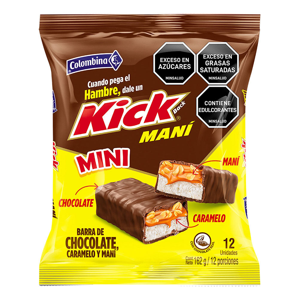 Barra Chocolate Kick Mani 12 Unidad (2)