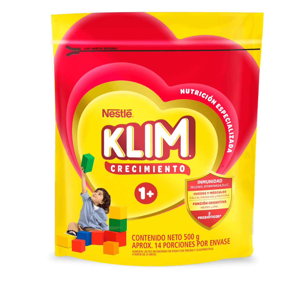 Klim Crecimiento 1+ 500 Gr Bolsa