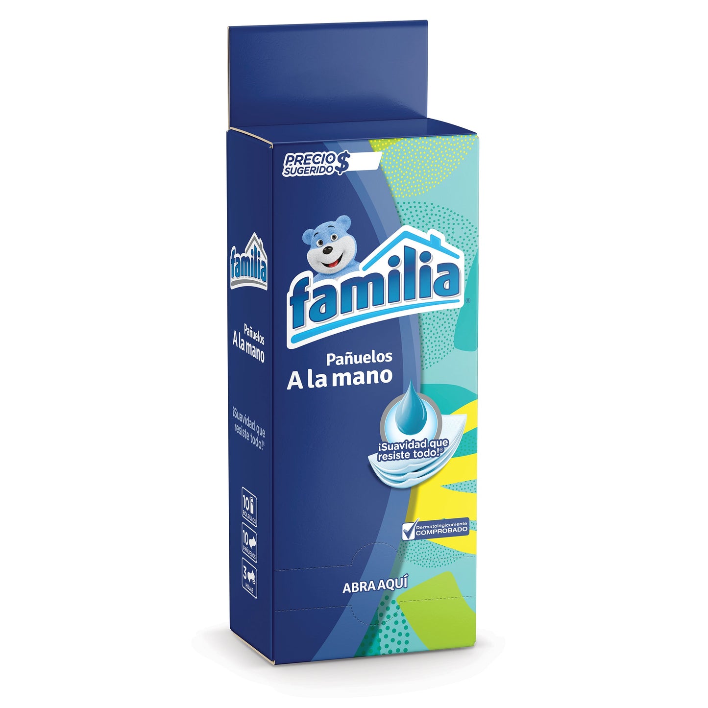 Panuelos Familia Bolsillo Disp.10 Uds